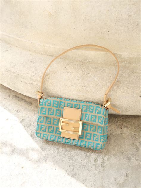 fendi mini baguette vintage|fendi mini shopper.